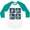 saving the world, one small step at a time 3/4 Sleeve Shirt