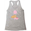 ice cream ghost Racerback Tank