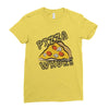 Pizza Bitch Ladies Fitted T-Shirt
