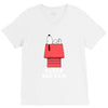 Sleep Big Fan V-Neck Tee