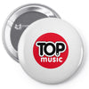 music Pin-back button