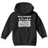 real women drink green beer Youth Hoodie