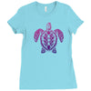 sea turtle spirit Ladies Fitted T-Shirt