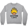 saiyan life Crewneck Sweatshirt