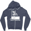 man tasking Zipper Hoodie