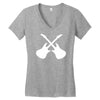guitar gig concert tour band custom personal Women's V-Neck T-Shirt