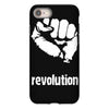 power to the people fist revolution iPhone 8