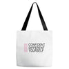 be confident Tote Bags