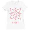 light Ladies Fitted T-Shirt