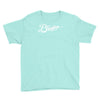 brooklyn script nyc new york city baseball jersey Youth Tee