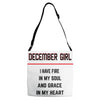 December Girl Adjustable Strap Totes