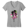 octocream Women's V-Neck T-Shirt