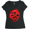 deadpool chimichanga Women's Triblend Scoop T-shirt