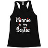 Minnie is my Bestie Racerback Tank