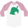 animal crossing tribute ladies 3/4 Sleeve Shirt