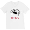 crazy (2) V-Neck Tee
