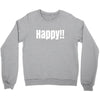 happy Crewneck Sweatshirt