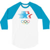retro los angeles 1984 olympic games 3/4 Sleeve Shirt