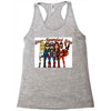 star spangled hammered Racerback Tank