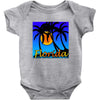 florida palm trees sunset Baby Onesie