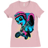 panda rider Ladies Fitted T-Shirt