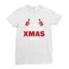 xmas gift the best Ladies Fitted T-Shirt
