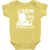 if zombies chase us im tripping you up Baby Onesie