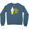 now watch me whip Crewneck Sweatshirt