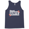 blessed aunitie with flower white color Tank Top