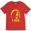 t rex mark bolan glam rock legend V-Neck Tee