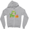 limited haloween Zipper Hoodie