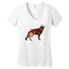 dead shepherd Women's V-Neck T-Shirt