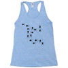 crepy crawly spiders Racerback Tank