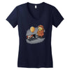 we all float Women's V-Neck T-Shirt