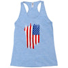 sa distress flag cool american Racerback Tank