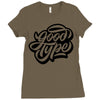 good type Ladies Fitted T-Shirt