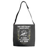 my family my freedom my rod Adjustable Strap Totes