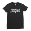 japanese batman logo fan inspired Ladies Fitted T-Shirt