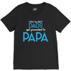 Only the Best Dads get Promoted to Papa V-Neck Tee