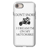 motorbike i don't snore biker's biker iPhone 8