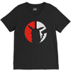 pikachu silhouette V-Neck Tee