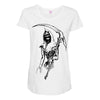 grim reaper Maternity Scoop Neck T-shirt