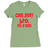 cool story bro tell it again Ladies Fitted T-Shirt