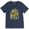 mommy!!! my candy is stolen by zombie V-Neck Tee