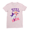 Mommy Shark -Shark Do Do Do Ladies Fitted T-Shirt