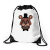 nightmare fred Drawstring Bags