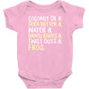 natural queens rock Baby Bodysuit