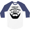 mens grandads bearded 3/4 Sleeve Shirt