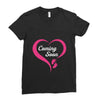 Coming Soon Baby Girl Ladies Fitted T-Shirt