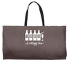 bottles 1965   mens funny Weekender Totes
